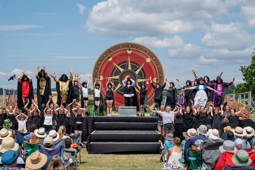 The show with hoards of laughter: Chew Valley Performing Arts spotlight a local archeological wonder at Blagdon Lake