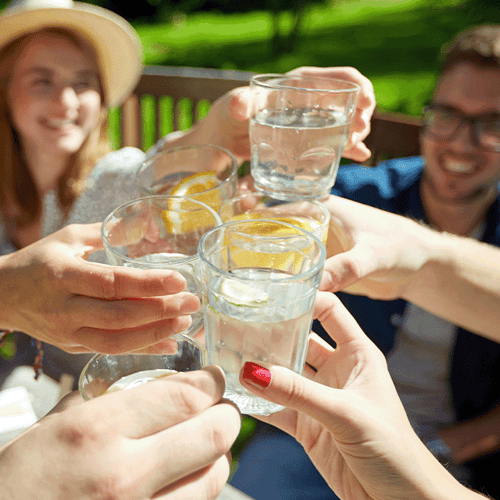 Friends_raising_glasses_of_water_timeline