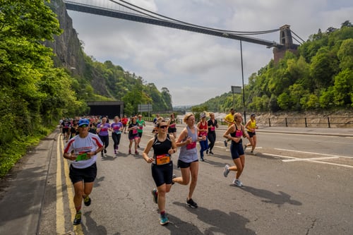 Taking on the Great Bristol Run to raise money for WaterAid
