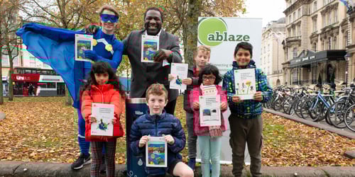 Hydro Harry teams up with Miles Chambers to launch school poetry competition