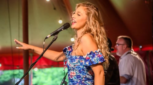 Keynsham Music Festival’s fresh new Abbey Stage, courtesy of Bristol Water, strikes the right chord