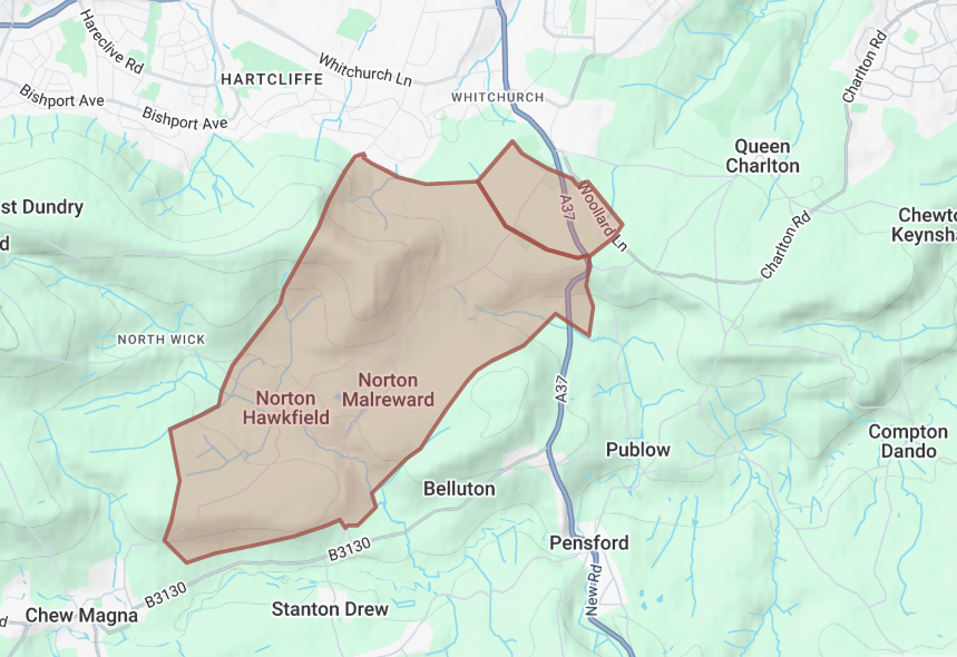 boil notice bristol map