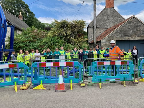 Names of Butleigh school pupils to live underground for the next 100 years