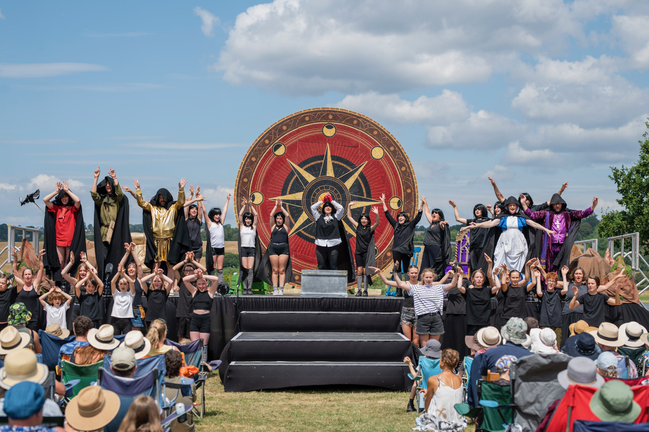 The show with hoards of laughter: Chew Valley Performing Arts spotlight a local archeological wonder at Blagdon Lake