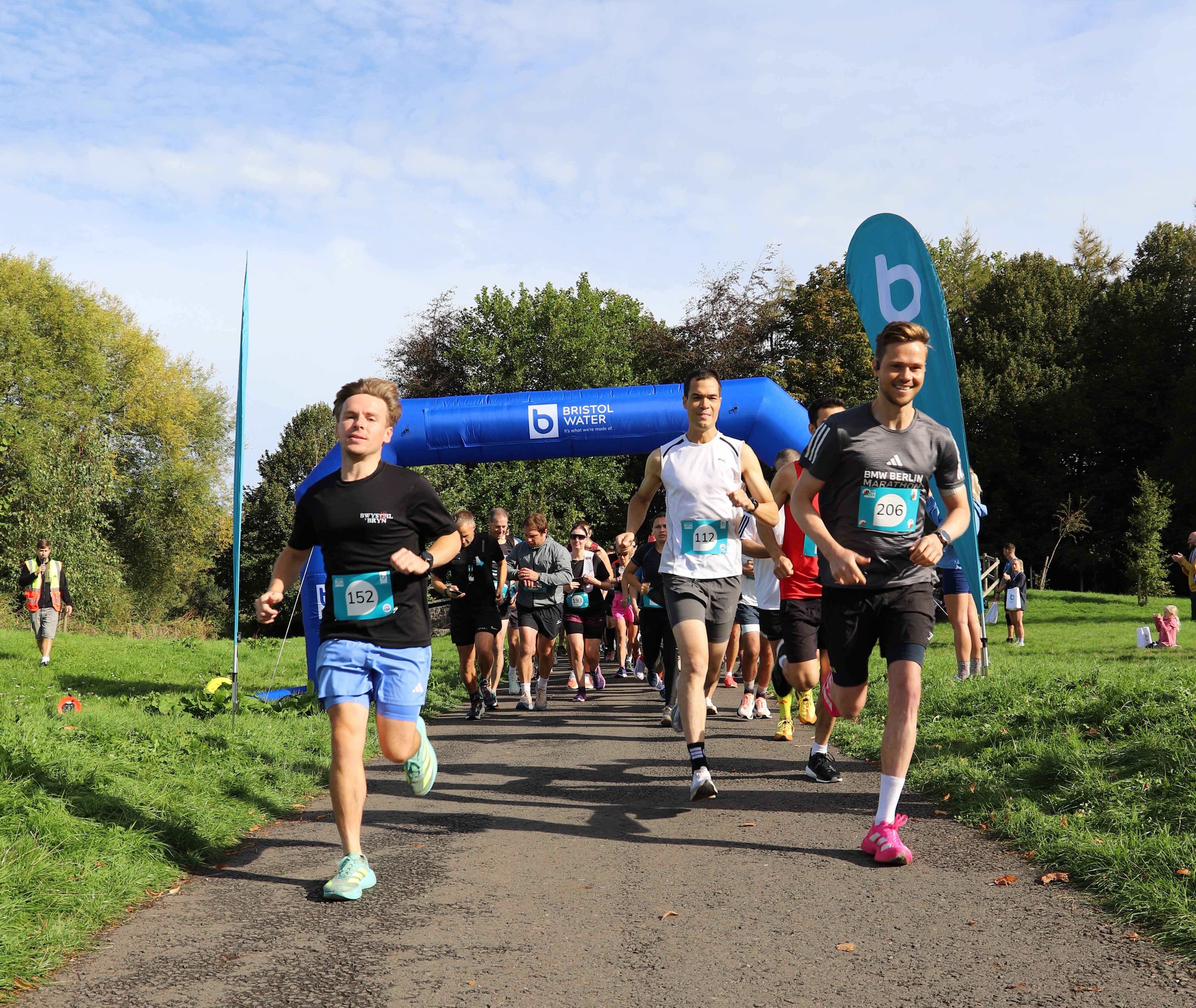 Trail-blazing Chew Valley run raises over £3,500 for children’s charity