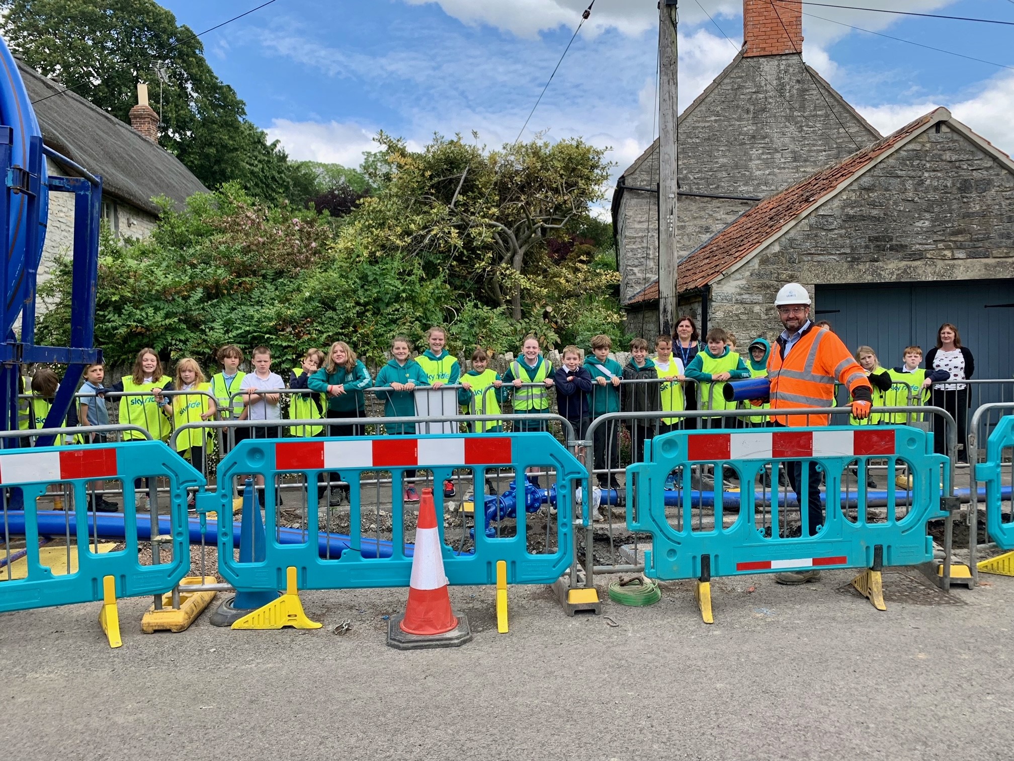 Names of Butleigh school pupils to live underground for the next 100 years